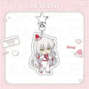 Fruits Basket Acrylic Keychain, Strawberry Cream Theme Charm, Tohru Honda Kyo Yuki Sohma Móc Treo Đeo Thoại, Standee, Móc Khoá In Theo Yêu Cầu, Chất Liệu Mica Dày 4mm, Kích Thước 5.5 Cm, Có In Test Mẫu Fruits Basket Acrylic Keychain, Strawberry Cream Theme Charm, Tohru Honda Kyo Yuki Sohma Móc Treo Đeo Thoại, Standee, Móc Khoá In Theo Yêu Cầu, Chất Liệu Mica Dày 4mm, Kích Thước 5.5 Cm, Có In Test Mẫu