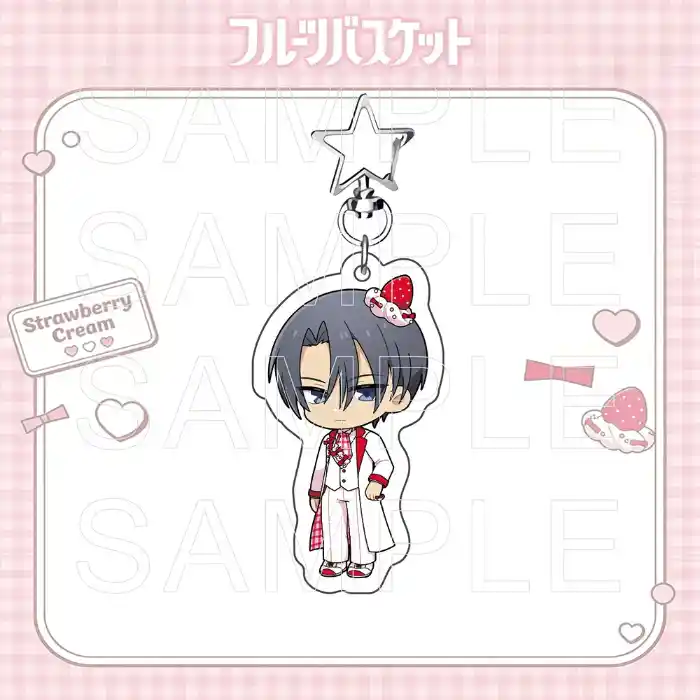 fruits-basket-acrylic-keychain-strawberr-var8-1789556556148-946 Fruits Basket Acrylic Keychain, Strawberry Cream Theme Charm, Tohru Honda Kyo Yuki Sohma Móc Treo Đeo Thoại, Standee, Móc Khoá In Theo Yêu Cầu, Chất Liệu Mica Dày 4mm, Kích Thước 5.5 Cm, Có In Test Mẫu