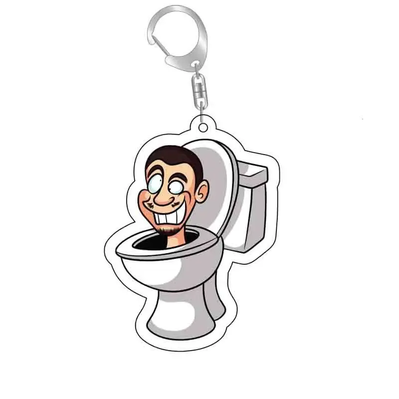 funny-skibidi-toilet-keychain-skibidi-do-var3-1789446428293-933 Funny Skibidi Toilet Keychain Skibidi Doptoilet Tv Man Figure Toy Acrylic Keyring For Bag Móc Treo Đeo Thoại, Standee, Móc Khoá In Theo Yêu Cầu, Chất Liệu Mica Dày 4mm, Kích Thước 5.5 Cm, Có In Test Mẫu