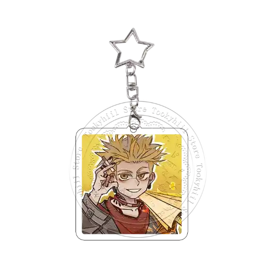 Gachimakuta Acrylic Keychain Anime Character Keyrings Bag Charms Pendant Accessories Móc Treo Đeo Thoại, Standee, Móc Khoá In Theo Yêu Cầu, Chất Liệu Mica Dày 4mm, Kích Thước 5.5 Cm, Có In Test Mẫu