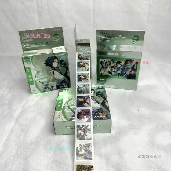 game-impact-200-laser-stickerroll-waterp-var2-1789446547806-45 Game Impact 200 Laser Sticker/roll Waterproof Embossed Handbook Sticker Acrylic Diy Keychain Móc Treo Đeo Thoại, Standee, Móc Khoá In Theo Yêu Cầu, Chất Liệu Mica Dày 4mm, Kích Thước 5.5 Cm, Có In Test Mẫu
