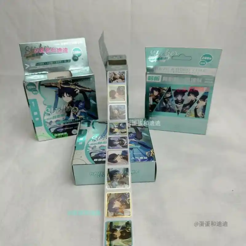 game-impact-200-laser-stickerroll-waterp-var3-1789446549699-900 Game Impact 200 Laser Sticker/roll Waterproof Embossed Handbook Sticker Acrylic Diy Keychain Móc Treo Đeo Thoại, Standee, Móc Khoá In Theo Yêu Cầu, Chất Liệu Mica Dày 4mm, Kích Thước 5.5 Cm, Có In Test Mẫu