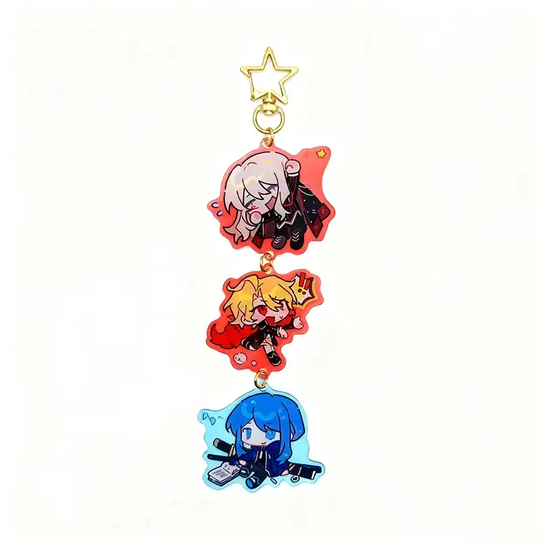 Game Limbus Company Sancho Don Quixote Bari Cosplay Keychain Unisex Acrylic Pendant Keyring Móc Treo Đeo Thoại, Standee, Móc Khoá In Theo Yêu Cầu, Chất Liệu Mica Dày 4mm, Kích Thước 5.5 Cm, Có In Test Mẫu