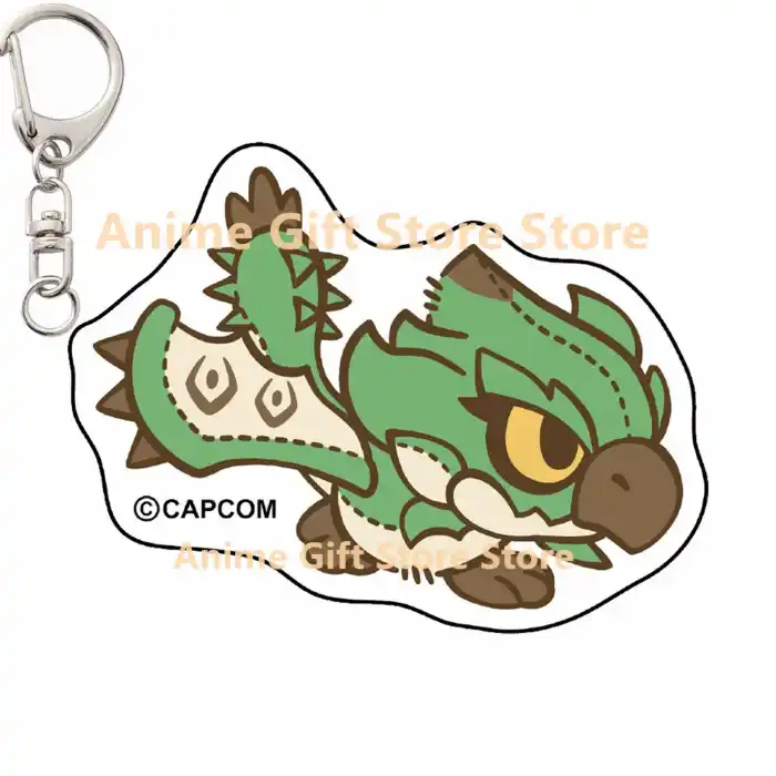 Game Monster Hunter Acrylic Keychain Pendant Accessories Decorative Gifts Móc Treo Đeo Thoại, Standee, Móc Khoá In Theo Yêu Cầu, Chất Liệu Mica Dày 4mm, Kích Thước 5.5 Cm, Có In Test Mẫu