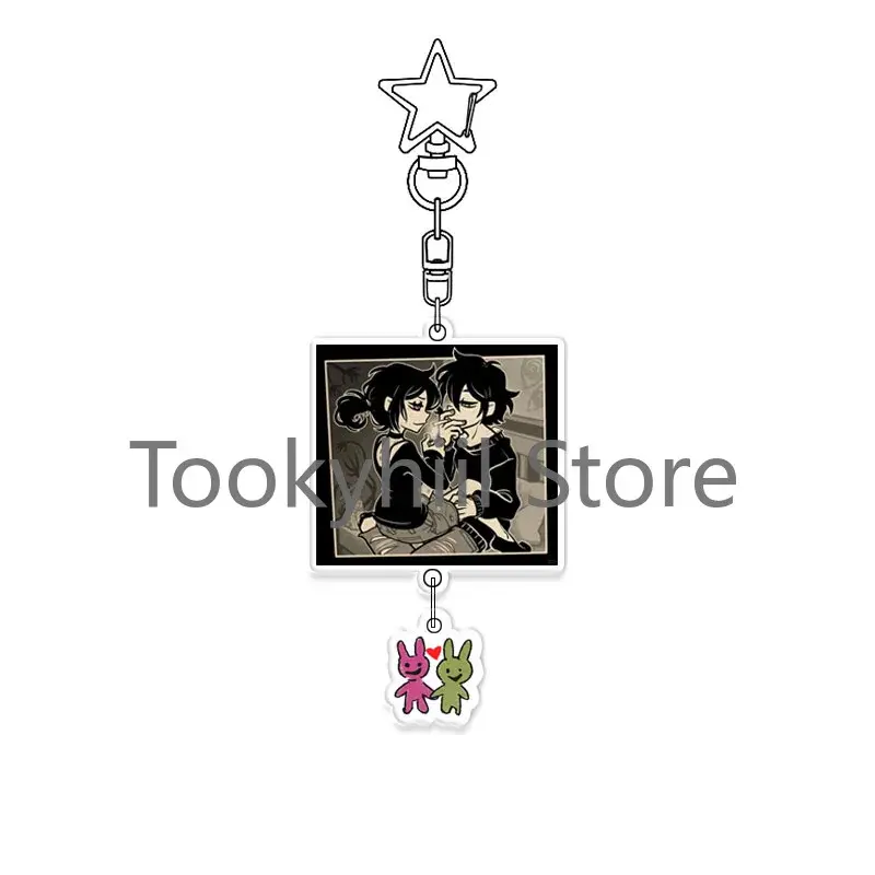 game-the-coffin-of-andy-and-leyley-cospl-var2-1789465917644-846 Game The Coffin Of Andy And Leyley Cosplay Keychain Key Ring Acrylic Little Rabbit Pendant Móc Treo Đeo Thoại, Standee, Móc Khoá In Theo Yêu Cầu, Chất Liệu Mica Dày 4mm, Kích Thước 5.5 Cm, Có In Test Mẫu