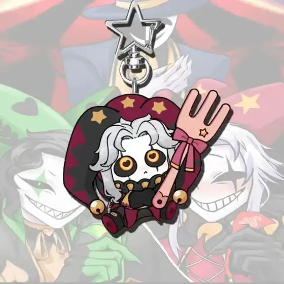 game-the-freak-circus-pierrot-cosplay-ke-var3-1789475132189-625 Game The Freak Circus Pierrot Cosplay Keychain Kawaii Acrylic Joker Clown Pendant Keyring Key Móc Treo Đeo Thoại, Standee, Móc Khoá In Theo Yêu Cầu, Chất Liệu Mica Dày 4mm, Kích Thước 5.5 Cm, Có In Test Mẫu