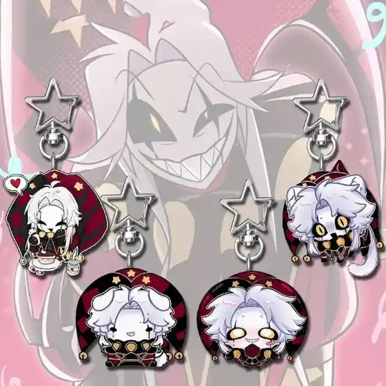 game-the-freak-circus-pierrot-cosplay-ke-var8-1789475142612-762 Game The Freak Circus Pierrot Cosplay Keychain Kawaii Acrylic Joker Clown Pendant Keyring Key Móc Treo Đeo Thoại, Standee, Móc Khoá In Theo Yêu Cầu, Chất Liệu Mica Dày 4mm, Kích Thước 5.5 Cm, Có In Test Mẫu