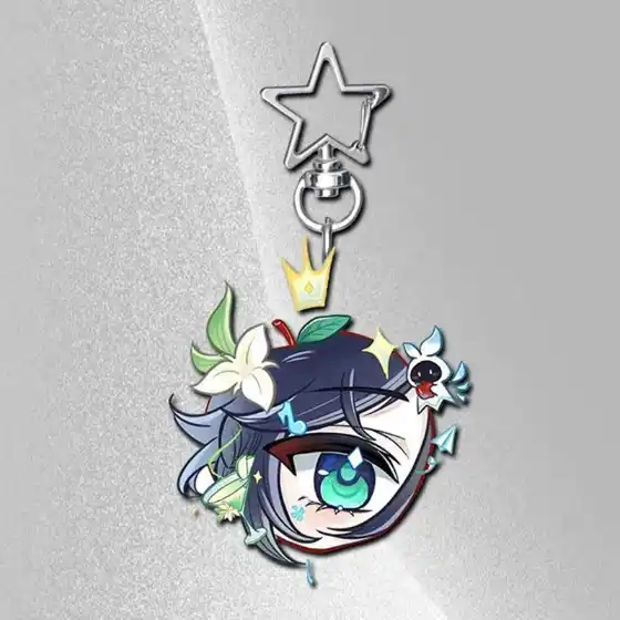 Game Venti Neuvillette Flins Cosplay Keychain Kawaii Acrylic Keyring Key Chain Bag Ornament Móc Treo Đeo Thoại, Standee, Móc Khoá In Theo Yêu Cầu, Chất Liệu Mica Dày 4mm, Kích Thước 5.5 Cm, Có In Test Mẫu