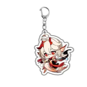 Genshin Impact Furina Navia Neuvillette Nahida Beelzebul Hu Tao Keychain Anime Game Backpack Móc Treo Đeo Thoại, Standee, Móc Khoá In Theo Yêu Cầu, Chất Liệu Mica Dày 4mm, Kích Thước 5.5 Cm, Có In Test Mẫu