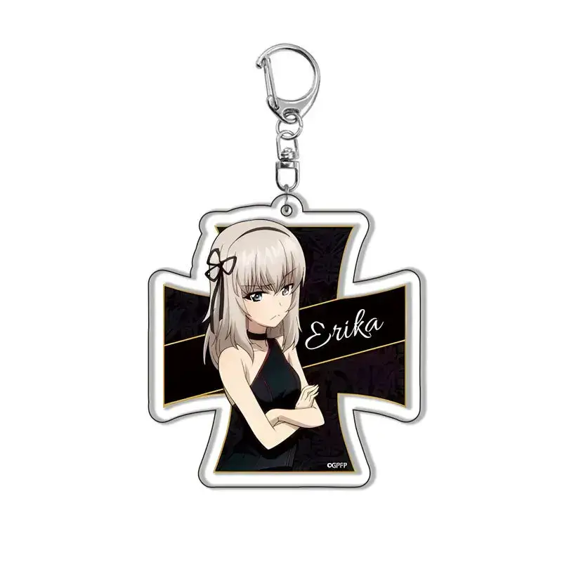 girls-and-panzer-mio-shishido-acrylic-ke-var2-1789549260535-80 Girls And Panzer Mio Shishido Acrylic Keychain Bag Charms Pendant Girls Gift Key Chain Cute Móc Treo Đeo Thoại, Standee, Móc Khoá In Theo Yêu Cầu, Chất Liệu Mica Dày 4mm, Kích Thước 5.5 Cm, Có In Test Mẫu