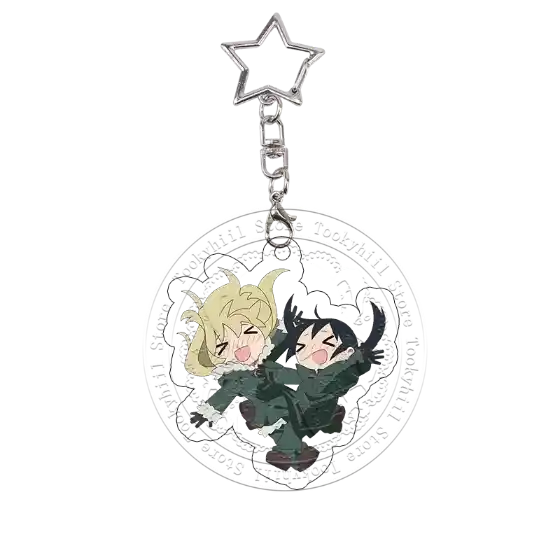 girls-last-tour-acrylic-keychain-chito-y-var4-1789638473207-763 Girls' Last Tour Acrylic Keychain Chito Yuuri Vespertia Fun Design Anime Charms Best Friend Móc Treo Đeo Thoại, Standee, Móc Khoá In Theo Yêu Cầu, Chất Liệu Mica Dày 4mm, Kích Thước 5.5 Cm, Có In Test Mẫu