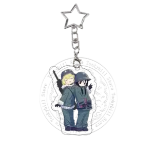 Girls' Last Tour Acrylic Keychain Chito Yuuri Vespertia Fun Design Anime Charms Best Friend Móc Treo Đeo Thoại, Standee, Móc Khoá In Theo Yêu Cầu, Chất Liệu Mica Dày 4mm, Kích Thước 5.5 Cm, Có In Test Mẫu Girls' Last Tour Acrylic Keychain Chito Yuuri Vespertia Fun Design Anime Charms Best Friend Móc Treo Đeo Thoại, Standee, Móc Khoá In Theo Yêu Cầu, Chất Liệu Mica Dày 4mm, Kích Thước 5.5 Cm, Có In Test Mẫu