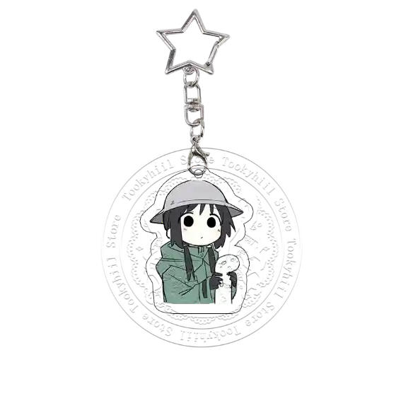 girls-last-tour-acrylic-keychain-chito-y-var8-1789638559297-106 Girls' Last Tour Acrylic Keychain Chito Yuuri Vespertia Fun Design Anime Charms Best Friend Móc Treo Đeo Thoại, Standee, Móc Khoá In Theo Yêu Cầu, Chất Liệu Mica Dày 4mm, Kích Thước 5.5 Cm, Có In Test Mẫu