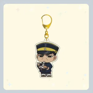 Golden Kamuy Acrylic Keychain - Chibi Sugimoto Asirpa Ogata Shiraishi Figures Keyring, Food Móc Treo Đeo Thoại, Standee, Móc Khoá In Theo Yêu Cầu, Chất Liệu Mica Dày 4mm, Kích Thước 5.5 Cm, Có In Test Mẫu Golden Kamuy Acrylic Keychain - Chibi Sugimoto Asirpa Ogata Shiraishi Figures Keyring, Food Móc Treo Đeo Thoại, Standee, Móc Khoá In Theo Yêu Cầu, Chất Liệu Mica Dày 4mm, Kích Thước 5.5 Cm, Có In Test Mẫu