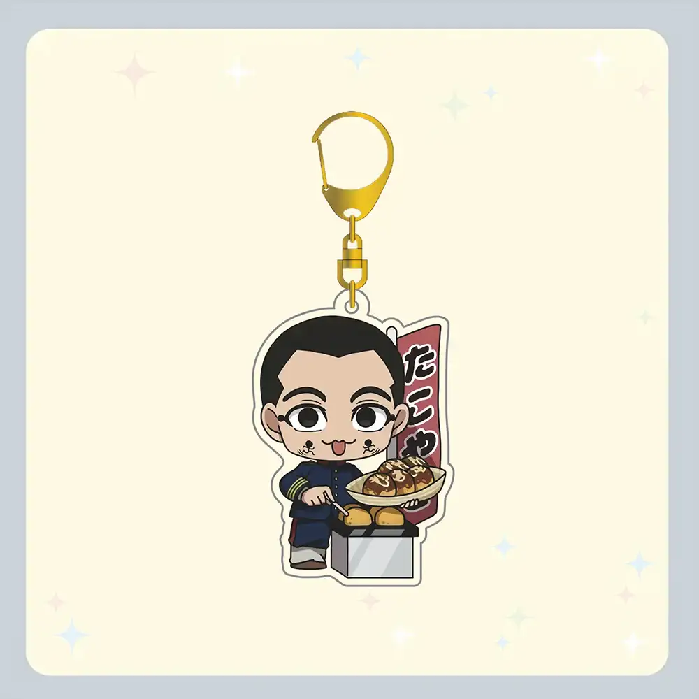 golden-kamuy-acrylic-keychain-chibi-sugi-var2-1789569234640-573 Golden Kamuy Acrylic Keychain - Chibi Sugimoto Asirpa Ogata Shiraishi Figures Keyring, Food Móc Treo Đeo Thoại, Standee, Móc Khoá In Theo Yêu Cầu, Chất Liệu Mica Dày 4mm, Kích Thước 5.5 Cm, Có In Test Mẫu