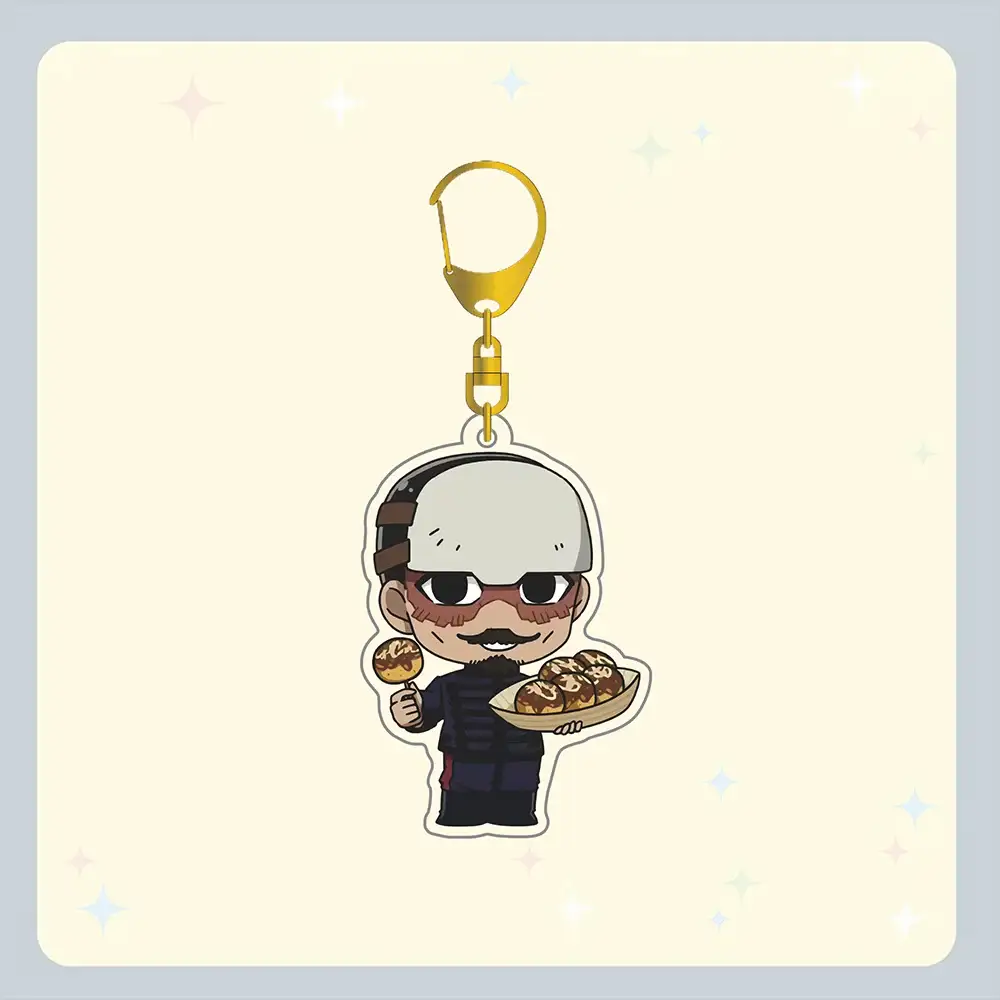 golden-kamuy-acrylic-keychain-chibi-sugi-var5-1789569264298-704 Golden Kamuy Acrylic Keychain - Chibi Sugimoto Asirpa Ogata Shiraishi Figures Keyring, Food Móc Treo Đeo Thoại, Standee, Móc Khoá In Theo Yêu Cầu, Chất Liệu Mica Dày 4mm, Kích Thước 5.5 Cm, Có In Test Mẫu
