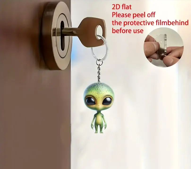green-alien-keychain-2d-science-fiction-var3-1789474066230-901 Green Alien Keychain 2d Science Fiction Acrylic Hanging Ornament Car Pendant Backpack Wallet Móc Treo Đeo Thoại, Standee, Móc Khoá In Theo Yêu Cầu, Chất Liệu Mica Dày 4mm, Kích Thước 5.5 Cm, Có In Test Mẫu