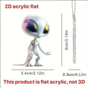 Green Alien Keychain 2d Science Fiction Acrylic Hanging Ornament Car Pendant Backpack Wallet Móc Treo Đeo Thoại, Standee, Móc Khoá In Theo Yêu Cầu, Chất Liệu Mica Dày 4mm, Kích Thước 5.5 Cm, Có In Test Mẫu Green Alien Keychain 2d Science Fiction Acrylic Hanging Ornament Car Pendant Backpack Wallet Móc Treo Đeo Thoại, Standee, Móc Khoá In Theo Yêu Cầu, Chất Liệu Mica Dày 4mm, Kích Thước 5.5 Cm, Có In Test Mẫu