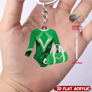 Gymnastics Clothing Pendant Keychain,leotard 2d Flat Acrylic Ornament Charms,hanging Móc Treo Đeo Thoại, Standee, Móc Khoá In Theo Yêu Cầu, Chất Liệu Mica Dày 4mm, Kích Thước 5.5 Cm, Có In Test Mẫu Gymnastics Clothing Pendant Keychain,leotard 2d Flat Acrylic Ornament Charms,hanging Móc Treo Đeo Thoại, Standee, Móc Khoá In Theo Yêu Cầu, Chất Liệu Mica Dày 4mm, Kích Thước 5.5 Cm, Có In Test Mẫu