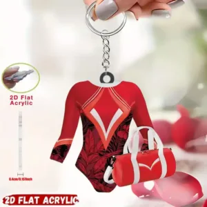 Gymnastics Clothing Pendant Keychain,leotard 2d Flat Acrylic Ornament Charms,hanging Móc Treo Đeo Thoại, Standee, Móc Khoá In Theo Yêu Cầu, Chất Liệu Mica Dày 4mm, Kích Thước 5.5 Cm, Có In Test Mẫu Gymnastics Clothing Pendant Keychain,leotard 2d Flat Acrylic Ornament Charms,hanging Móc Treo Đeo Thoại, Standee, Móc Khoá In Theo Yêu Cầu, Chất Liệu Mica Dày 4mm, Kích Thước 5.5 Cm, Có In Test Mẫu