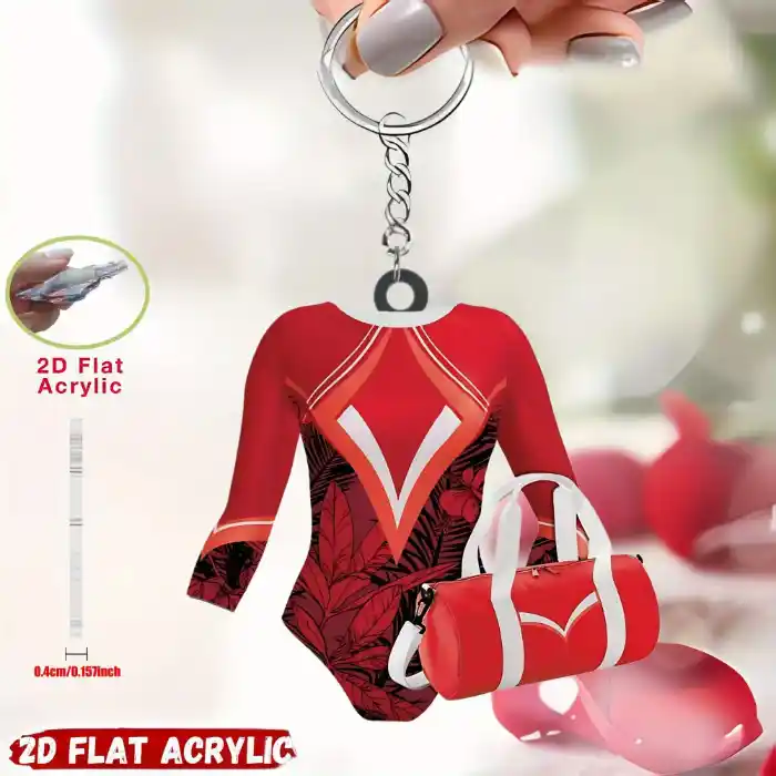 gymnastics-clothing-pendant-keychainleot-var3-1789459504760-198 Gymnastics Clothing Pendant Keychain,leotard 2d Flat Acrylic Ornament Charms,hanging Móc Treo Đeo Thoại, Standee, Móc Khoá In Theo Yêu Cầu, Chất Liệu Mica Dày 4mm, Kích Thước 5.5 Cm, Có In Test Mẫu