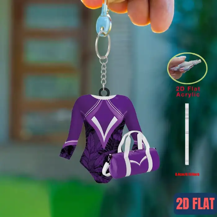 gymnastics-clothing-pendant-keychainleot-var5-1789459540358-447 Gymnastics Clothing Pendant Keychain,leotard 2d Flat Acrylic Ornament Charms,hanging Móc Treo Đeo Thoại, Standee, Móc Khoá In Theo Yêu Cầu, Chất Liệu Mica Dày 4mm, Kích Thước 5.5 Cm, Có In Test Mẫu