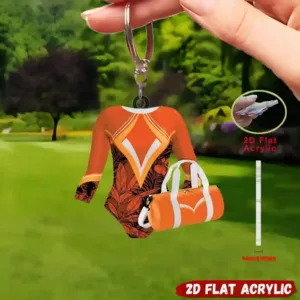Gymnastics Clothing Pendant Keychain,leotard 2d Flat Acrylic Ornament Charms,hanging Móc Treo Đeo Thoại, Standee, Móc Khoá In Theo Yêu Cầu, Chất Liệu Mica Dày 4mm, Kích Thước 5.5 Cm, Có In Test Mẫu Gymnastics Clothing Pendant Keychain,leotard 2d Flat Acrylic Ornament Charms,hanging Móc Treo Đeo Thoại, Standee, Móc Khoá In Theo Yêu Cầu, Chất Liệu Mica Dày 4mm, Kích Thước 5.5 Cm, Có In Test Mẫu