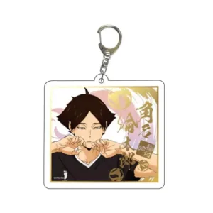 Haikyuu!! Anime Acrylic Keychain Jewelry Friends Key Chain Campus Related Products Creativity Móc Treo Đeo Thoại, Standee, Móc Khoá In Theo Yêu Cầu, Chất Liệu Mica Dày 4mm, Kích Thước 5.5 Cm, Có In Test Mẫu