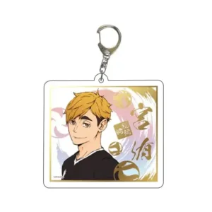 Haikyuu!! Anime Acrylic Keychain Jewelry Friends Key Chain Campus Related Products Creativity Móc Treo Đeo Thoại, Standee, Móc Khoá In Theo Yêu Cầu, Chất Liệu Mica Dày 4mm, Kích Thước 5.5 Cm, Có In Test Mẫu