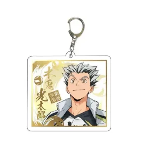 Haikyuu!! Anime Acrylic Keychain Jewelry Friends Key Chain Campus Related Products Creativity Móc Treo Đeo Thoại, Standee, Móc Khoá In Theo Yêu Cầu, Chất Liệu Mica Dày 4mm, Kích Thước 5.5 Cm, Có In Test Mẫu