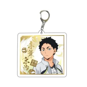 Haikyuu!! Anime Acrylic Keychain Jewelry Friends Key Chain Campus Related Products Creativity Móc Treo Đeo Thoại, Standee, Móc Khoá In Theo Yêu Cầu, Chất Liệu Mica Dày 4mm, Kích Thước 5.5 Cm, Có In Test Mẫu