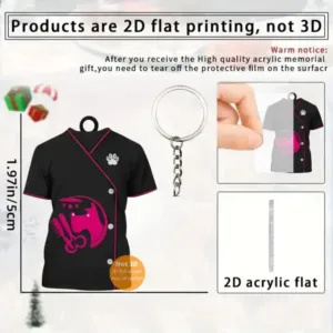 Hairdresser Equipment Pendant Keychain Coiffeur Themed 2d Flat Acrylic Ornament Charms Móc Treo Đeo Thoại, Standee, Móc Khoá In Theo Yêu Cầu, Chất Liệu Mica Dày 4mm, Kích Thước 5.5 Cm, Có In Test Mẫu Hairdresser Equipment Pendant Keychain Coiffeur Themed 2d Flat Acrylic Ornament Charms Móc Treo Đeo Thoại, Standee, Móc Khoá In Theo Yêu Cầu, Chất Liệu Mica Dày 4mm, Kích Thước 5.5 Cm, Có In Test Mẫu