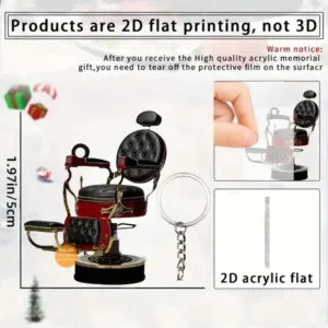 Hairdresser Equipment Pendant Keychain Coiffeur Themed 2d Flat Acrylic Ornament Charms Móc Treo Đeo Thoại, Standee, Móc Khoá In Theo Yêu Cầu, Chất Liệu Mica Dày 4mm, Kích Thước 5.5 Cm, Có In Test Mẫu Hairdresser Equipment Pendant Keychain Coiffeur Themed 2d Flat Acrylic Ornament Charms Móc Treo Đeo Thoại, Standee, Móc Khoá In Theo Yêu Cầu, Chất Liệu Mica Dày 4mm, Kích Thước 5.5 Cm, Có In Test Mẫu