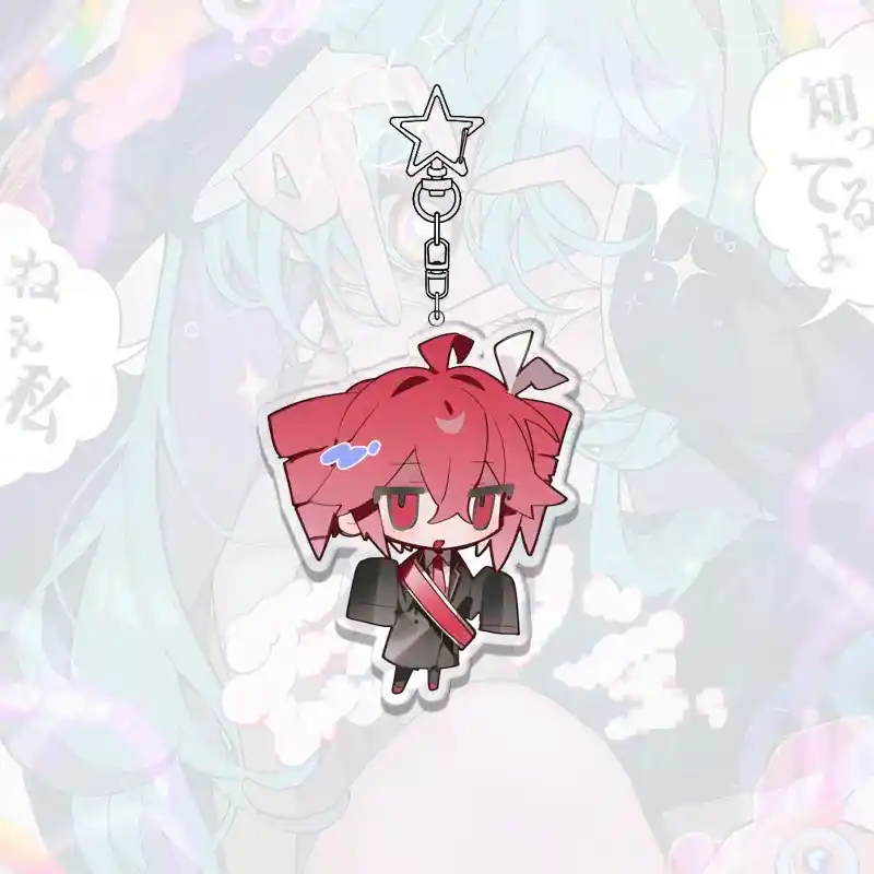 hatsune-miku-acrylic-keychain-kasane-tet-var5-1789546673452-459 Hatsune Miku Acrylic Keychain Kasane Teto Kawaii Pendant Student Bag Charm Decoration Móc Treo Đeo Thoại, Standee, Móc Khoá In Theo Yêu Cầu, Chất Liệu Mica Dày 4mm, Kích Thước 5.5 Cm, Có In Test Mẫu