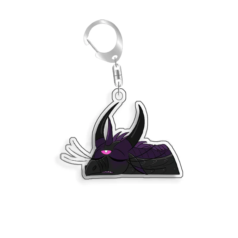 Hazbin Hotel Asmodeus Belphegor Velvette Blitzo Stan Homemade Acrylic Keychain Pendant Bag Móc Treo Đeo Thoại, Standee, Móc Khoá In Theo Yêu Cầu, Chất Liệu Mica Dày 4mm, Kích Thước 5.5 Cm, Có In Test Mẫu