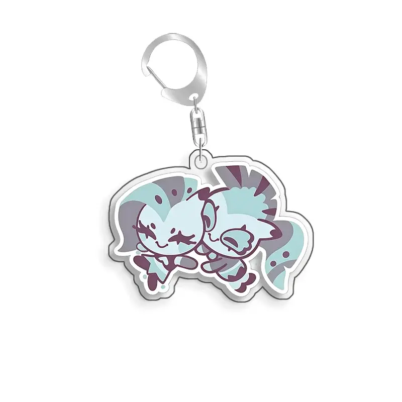 Hazbin Hotel Loona Angel Dust Crimson Acrylic Selfmade Keychain Cute Backpack Pendant Key Móc Treo Đeo Thoại, Standee, Móc Khoá In Theo Yêu Cầu, Chất Liệu Mica Dày 4mm, Kích Thước 5.5 Cm, Có In Test Mẫu