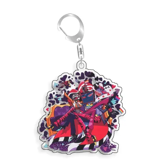 hazbin-hotel-valention-vaggie-charlie-al-var2-1789535240712-53 Hazbin Hotel Valention Vaggie Charlie Alastor Vox Homemade Acrylic Keychain Pendant Bag Móc Treo Đeo Thoại, Standee, Móc Khoá In Theo Yêu Cầu, Chất Liệu Mica Dày 4mm, Kích Thước 5.5 Cm, Có In Test Mẫu