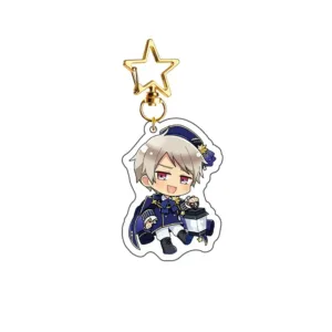 Hetalia Acrylic Keychain Star Pendant, Cute Chibi Axis Powers Figures Keyring Perfect Móc Treo Đeo Thoại, Standee, Móc Khoá In Theo Yêu Cầu, Chất Liệu Mica Dày 4mm, Kích Thước 5.5 Cm, Có In Test Mẫu Hetalia Acrylic Keychain Star Pendant, Cute Chibi Axis Powers Figures Keyring Perfect Móc Treo Đeo Thoại, Standee, Móc Khoá In Theo Yêu Cầu, Chất Liệu Mica Dày 4mm, Kích Thước 5.5 Cm, Có In Test Mẫu