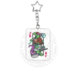 Hollow Knight Acrylic Keychain Hornet Cosplay Props Shade Radiance Exquisite Anime Cartoon Móc Treo Đeo Thoại, Standee, Móc Khoá In Theo Yêu Cầu, Chất Liệu Mica Dày 4mm, Kích Thước 5.5 Cm, Có In Test Mẫu