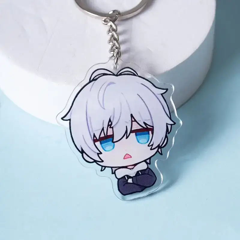Honkai Impact 3 The Thirteen Flame-chasers Key Chain Double-sided Pattern Acrylic Figure Móc Treo Đeo Thoại, Standee, Móc Khoá In Theo Yêu Cầu, Chất Liệu Mica Dày 4mm, Kích Thước 5.5 Cm, Có In Test Mẫu