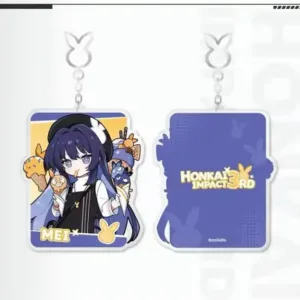 Honkai Impact 3rd Elysia Cute Little Girl Homu Key Chain Acrylic Figure Raiden Mei Bronya Móc Treo Đeo Thoại, Standee, Móc Khoá In Theo Yêu Cầu, Chất Liệu Mica Dày 4mm, Kích Thước 5.5 Cm, Có In Test Mẫu