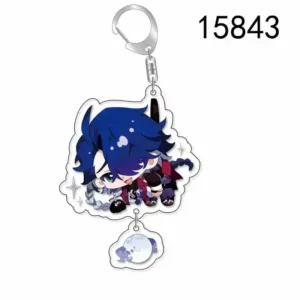Honkai Star Rail Jing Yuan Kafka Aventurine Keychain Acrylic Key Ring Friend Gift Game Móc Treo Đeo Thoại, Standee, Móc Khoá In Theo Yêu Cầu, Chất Liệu Mica Dày 4mm, Kích Thước 5.5 Cm, Có In Test Mẫu
