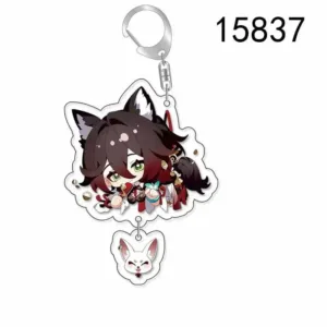 Honkai Star Rail Jing Yuan Kafka Aventurine Keychain Acrylic Key Ring Friend Gift Game Móc Treo Đeo Thoại, Standee, Móc Khoá In Theo Yêu Cầu, Chất Liệu Mica Dày 4mm, Kích Thước 5.5 Cm, Có In Test Mẫu