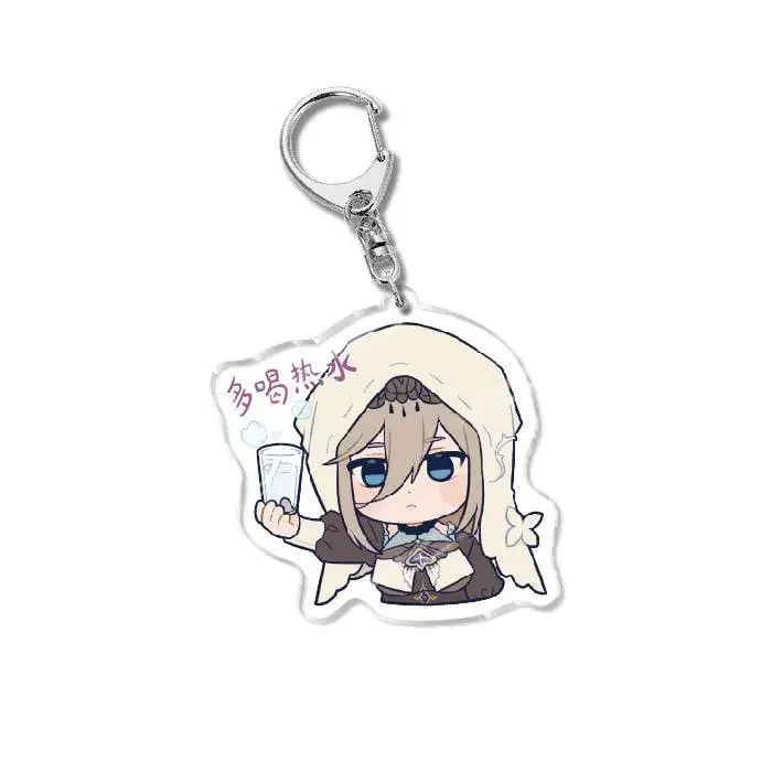 Honkai Star Rail March 7th Jing Yuan Keychain Figure Acrylic Girl Gift Accessories Car Cute Móc Treo Đeo Thoại, Standee, Móc Khoá In Theo Yêu Cầu, Chất Liệu Mica Dày 4mm, Kích Thước 5.5 Cm, Có In Test Mẫu