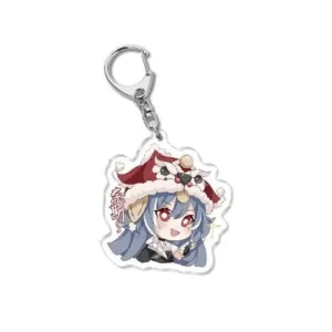 Honkai Star Rail March 7th Jing Yuan Keychain Figure Acrylic Girl Gift Accessories Car Cute Móc Treo Đeo Thoại, Standee, Móc Khoá In Theo Yêu Cầu, Chất Liệu Mica Dày 4mm, Kích Thước 5.5 Cm, Có In Test Mẫu