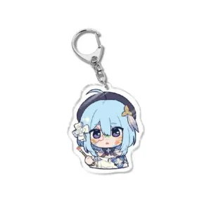 Honkai Star Rail March 7th Jing Yuan Keychain Figure Acrylic Girl Gift Accessories Car Cute Móc Treo Đeo Thoại, Standee, Móc Khoá In Theo Yêu Cầu, Chất Liệu Mica Dày 4mm, Kích Thước 5.5 Cm, Có In Test Mẫu