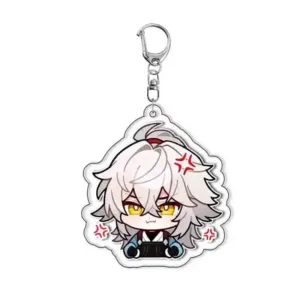 Honkai Star Rail Yunli Anime Keychain Key Chain Ring Acrylic Car Keyring Girls Boys Firefly Móc Treo Đeo Thoại, Standee, Móc Khoá In Theo Yêu Cầu, Chất Liệu Mica Dày 4mm, Kích Thước 5.5 Cm, Có In Test Mẫu