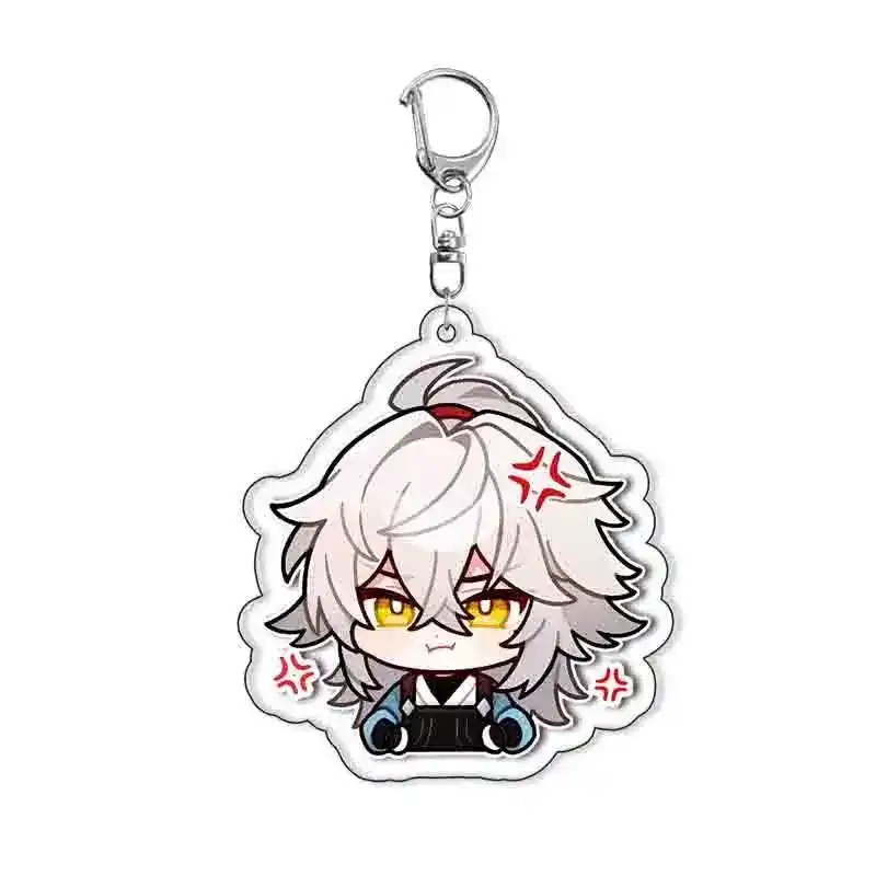 Honkai Star Rail Yunli Anime Keychain Key Chain Ring Acrylic Car Keyring Girls Boys Firefly Móc Treo Đeo Thoại, Standee, Móc Khoá In Theo Yêu Cầu, Chất Liệu Mica Dày 4mm, Kích Thước 5.5 Cm, Có In Test Mẫu