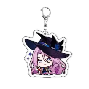 Honkai Star Rail Yunli Anime Keychain Key Chain Ring Acrylic Car Keyring Girls Boys Firefly Móc Treo Đeo Thoại, Standee, Móc Khoá In Theo Yêu Cầu, Chất Liệu Mica Dày 4mm, Kích Thước 5.5 Cm, Có In Test Mẫu
