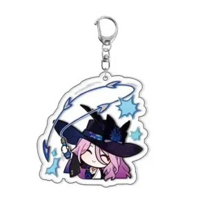 Honkai Star Rail Yunli Anime Keychain Key Chain Ring Acrylic Car Keyring Girls Boys Firefly Móc Treo Đeo Thoại, Standee, Móc Khoá In Theo Yêu Cầu, Chất Liệu Mica Dày 4mm, Kích Thước 5.5 Cm, Có In Test Mẫu